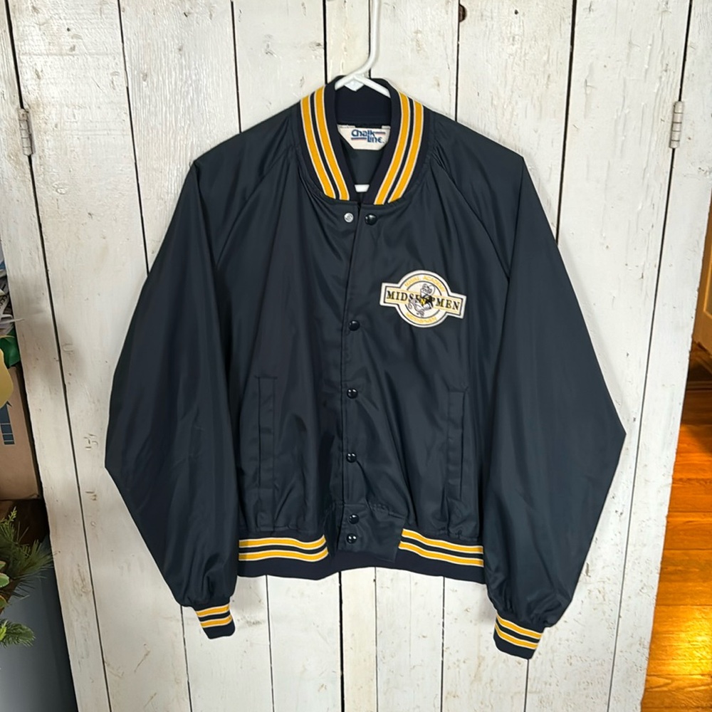 Vintage Naval academy windbreaker.